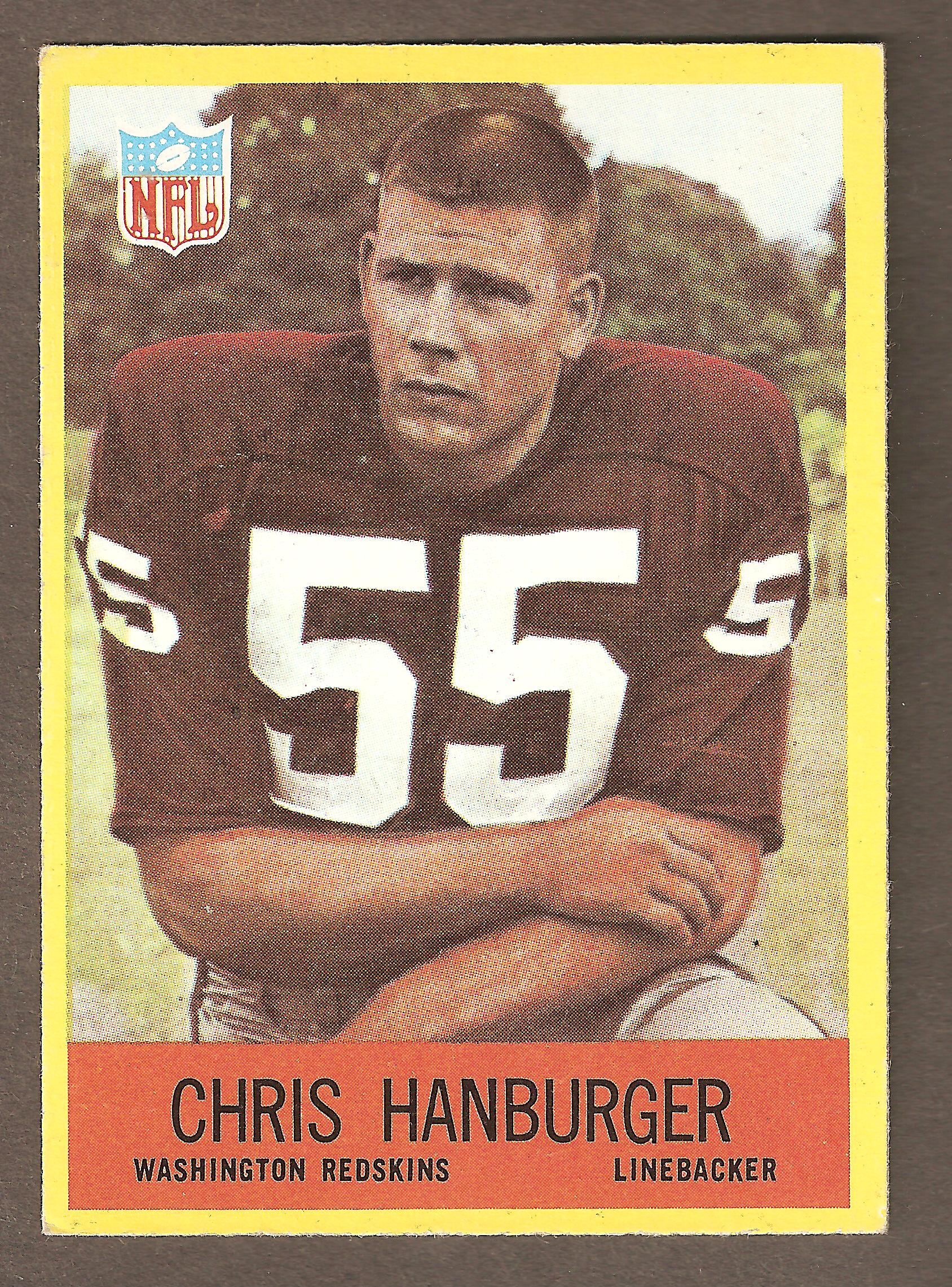 1967 #183 Chris Hanburger