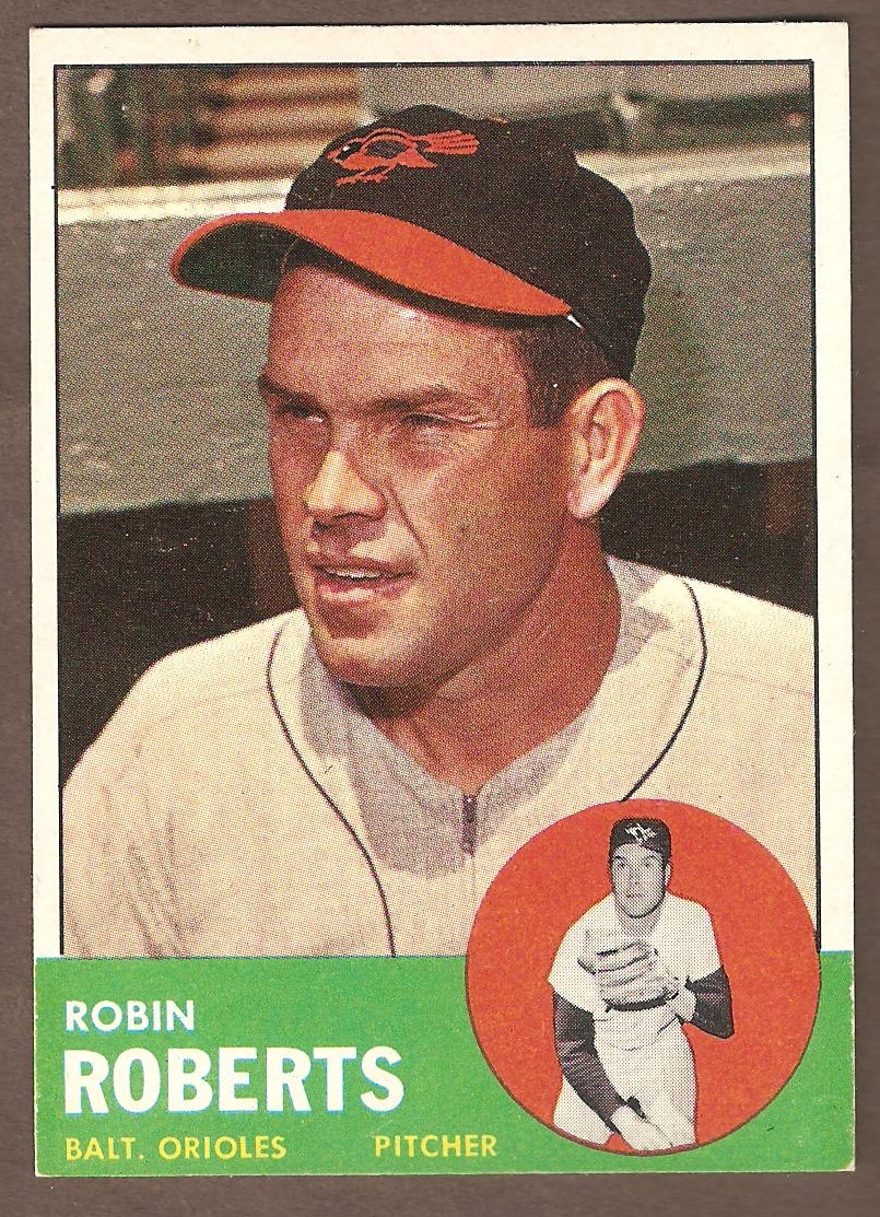 1963 Topps Robin Roberts