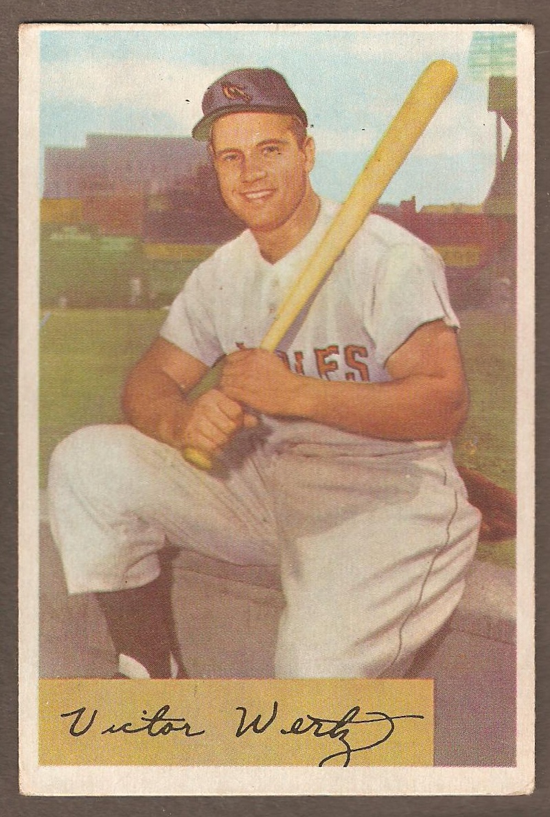 1954 Bowman Vic Wertz