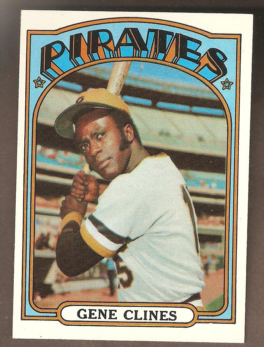 1972 Topps Gene Clines