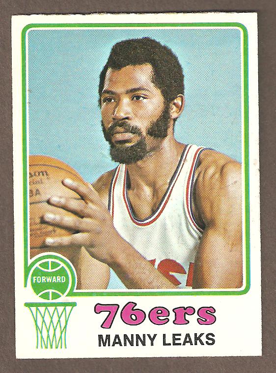 1973-74 Topps Manny Leaks